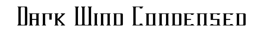 Dark Wind Condensed