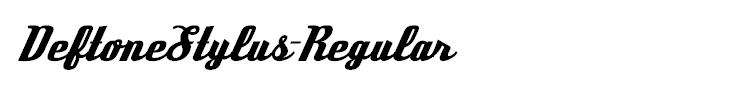 DeftoneStylus-Regular