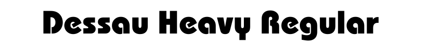 Dessau Heavy Regular