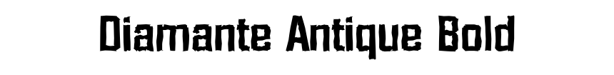 Diamante Antique Bold