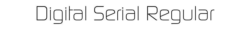 Digital Serial Regular