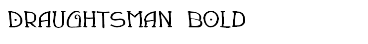 Draughtsman Bold