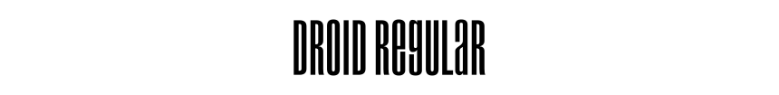 Droid Regular