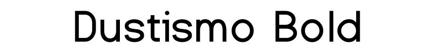 Dustismo Bold