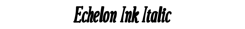 Echelon Ink Italic