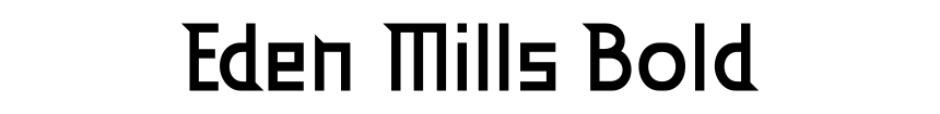 Eden Mills Bold