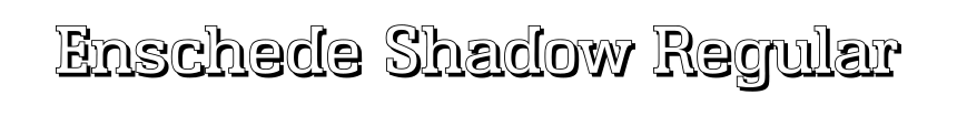 Enschede Shadow Regular