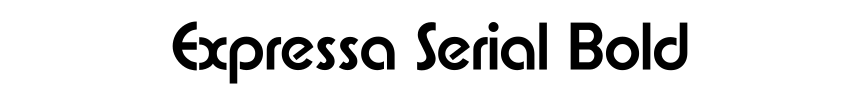Expressa Serial Bold