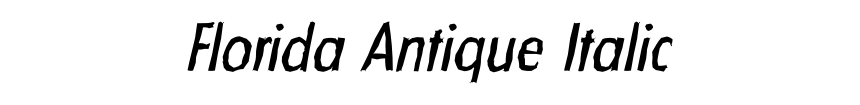 Florida Antique Italic