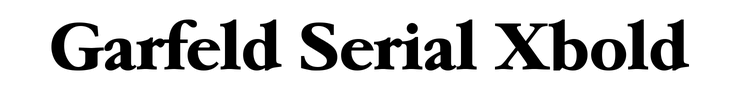 Garfeld Serial Xbold