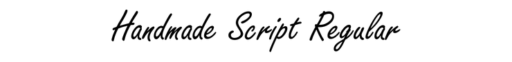 Handmade Script Regular