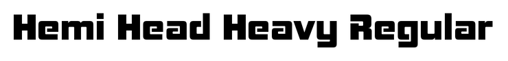 Hemi Head Heavy Regular