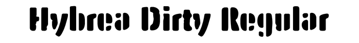Hybrea Dirty Regular