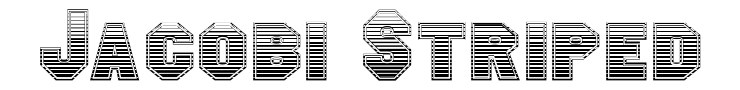 Jacobi Striped
