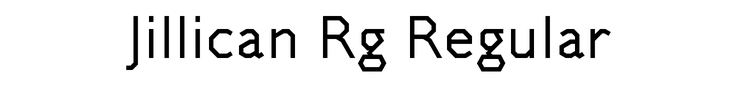 Jillican Rg Regular