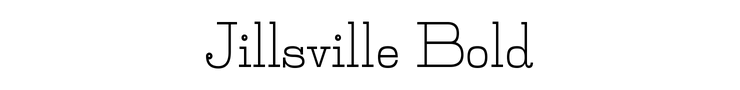 Jillsville Bold