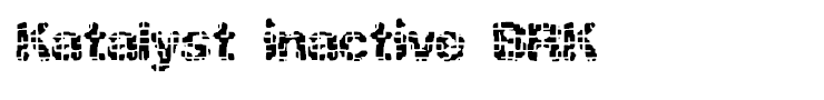 Katalyst inactive BRK