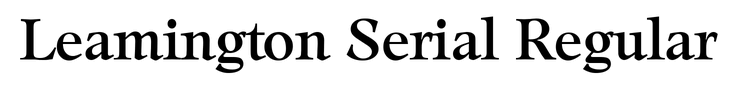 Leamington Serial Regular