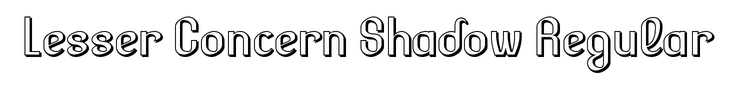 Lesser Concern Shadow Regular