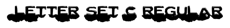 Letter Set C Regular