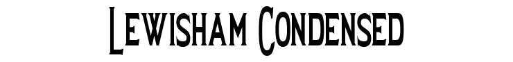 Lewisham Condensed