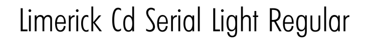 Limerick Cd Serial Light Regular