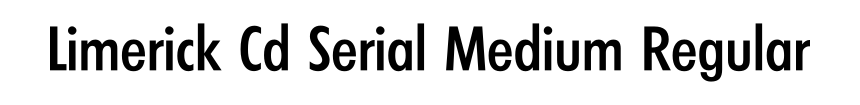 Limerick Cd Serial Medium Regular