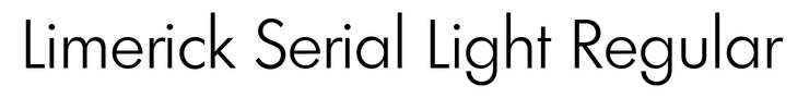 Limerick Serial Light Regular