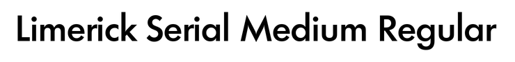 Limerick Serial Medium Regular
