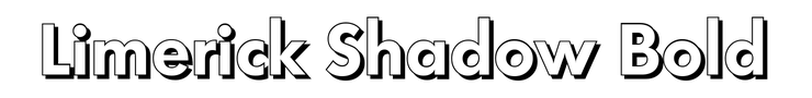 Limerick Shadow Bold
