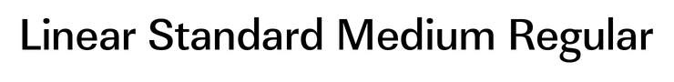 Linear Standard Medium Regular