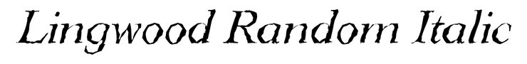 Lingwood Random Italic