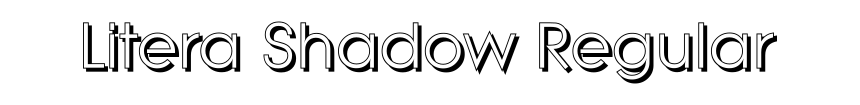 Litera Shadow Regular