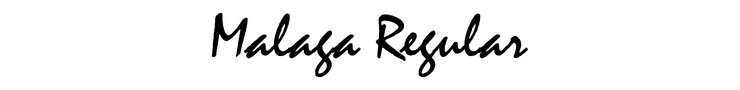 Malaga Regular preview
