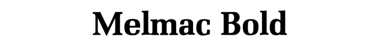 Melmac Bold
