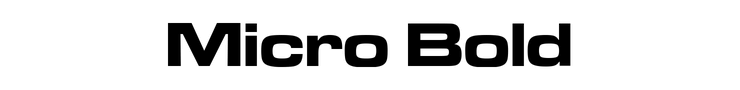 Micro Bold