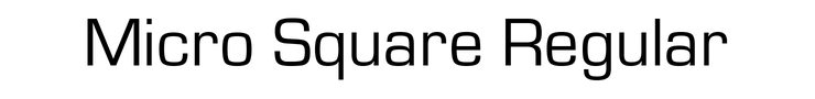 Micro Square Regular
