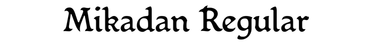 Mikadan Regular