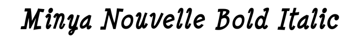 Minya Nouvelle Bold Italic