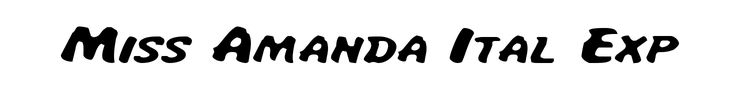 Miss Amanda Ital Exp