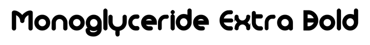 Monoglyceride Extra Bold