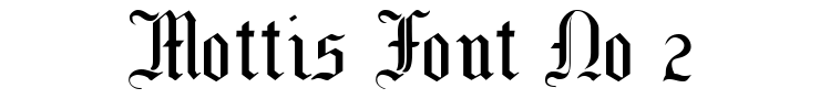 Mottis Font No 2