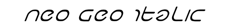 Neo Geo Italic
