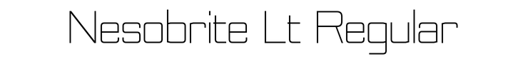 Nesobrite Lt Regular