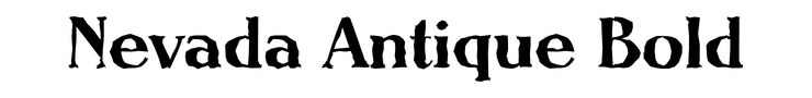 Nevada Antique Bold
