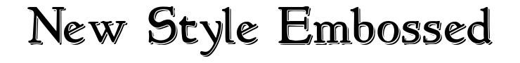 New Style Embossed