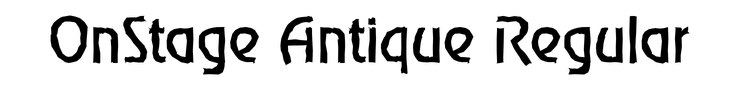 OnStage Antique Regular