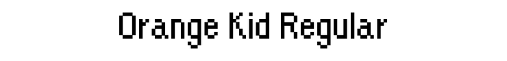 Orange Kid Regular
