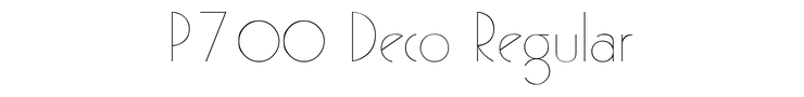 P700 Deco Regular