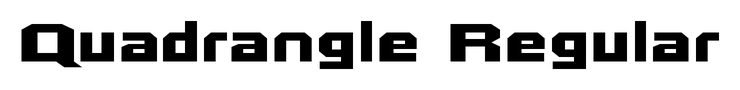 Quadrangle Regular
